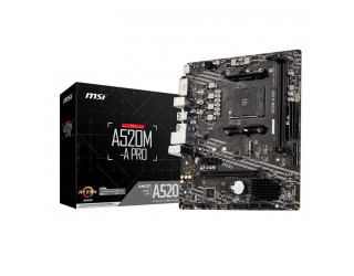 MSI A520M-A Pro AM4 AMD Micro-ATX Motherboard
