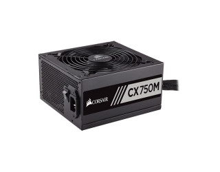 CORSAIR CX750M 750W 80 PLUS BRONZE CERTIFIED SEMI MODULAR ATX POWER SUPPLY