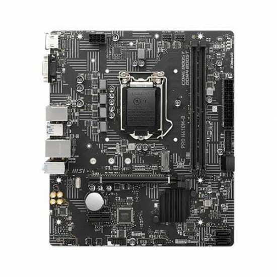 MSI PRO H410M-B 10th Gen Intel LGA 1200 Motherboard
