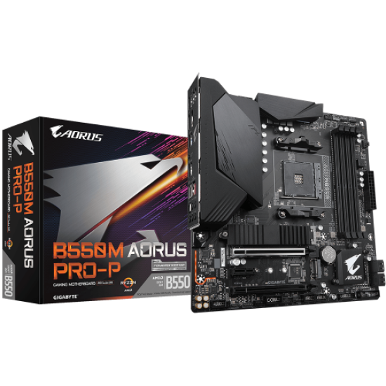 Gigabyte B550M AORUS PRO-P Micro-ATX AM4 Motherboard
