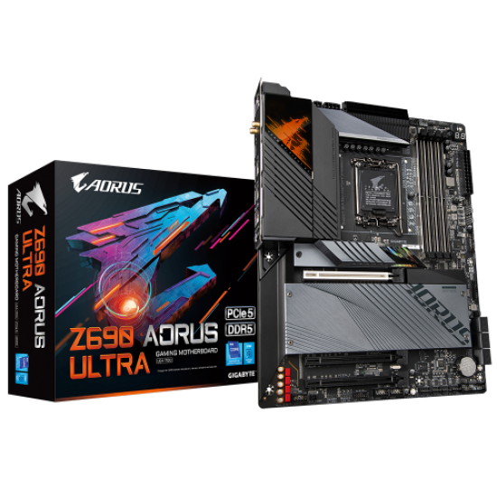 Gigabyte Z690 AORUS ULTRA 12th Gen DDR5 Memory Motherboard