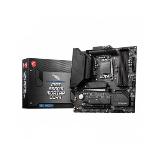 MSI MAG B660M MORTAR DDR4 12th Gen Micro-ATX Motherboard