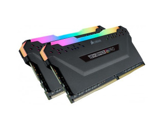 Corsair VENGEANCE RGB PRO 16GB (2 x 8GB) DDR4 3200MHz C16 RAM Kit Black