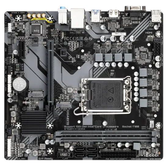 GIGABYTE B760M H DDR4 mATX Motherboard