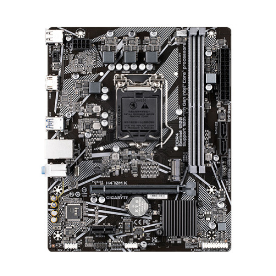 GIGABYTE H470M K DDR4 Intel 10th and 11th Gen Micro ATX Motherboard