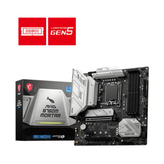MSI MAG B760M MORTAR DDR5 mATX Motherboard