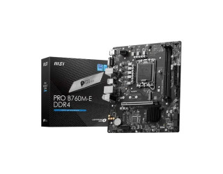 MSI PRO B760M-E DDR4 mATX Motherboard
