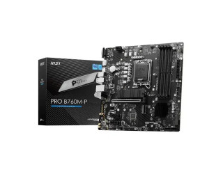 MSI PRO B760M-P DDR5 13TH GEN & 12TH GEN MATX MOTHERBOARD