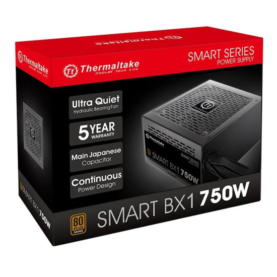 Thermaltake Smart BX1 750W  80+ Bronze Power Supply