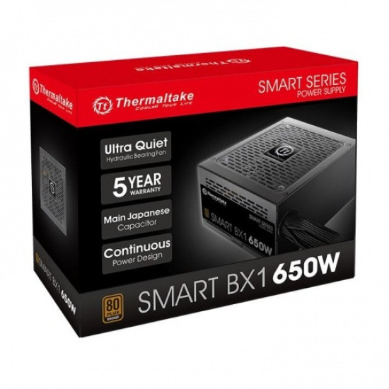 Thermaltake Smart BX1 650W  Power Supply