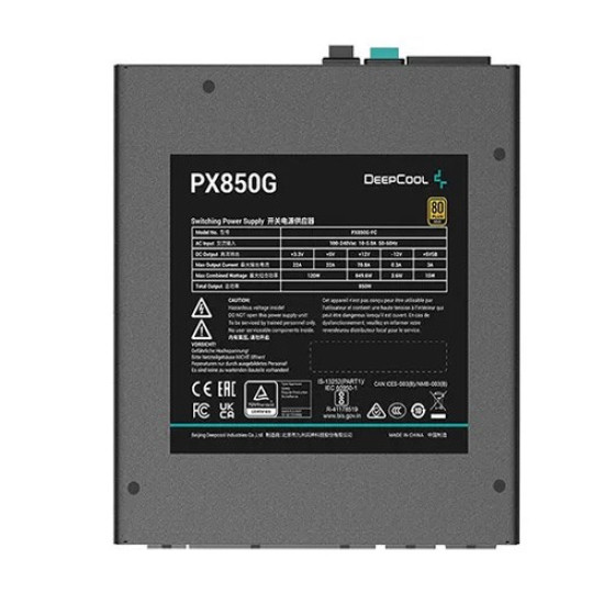 DeepCool PX850G 850w Fully Modular 80 PLUS Gold Power Supply