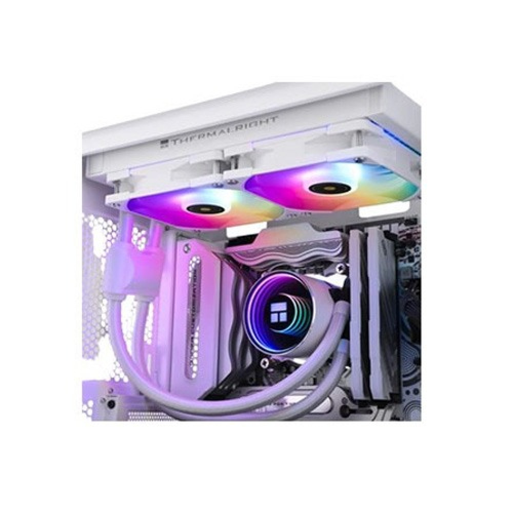 Thermalright Frozen Notte 240 WHITE ARGB Water Cooling, CPU Cooling, 240 White CPU Cooling Specifications, Dual PWM Fan, S-FDB V2 Bearing, Suitable - View #6