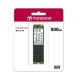 Transcend 500GB 110Q M.2 2280 PCIe NVMe Gen3x4 3D TLC DRAM-Less Internal SSD