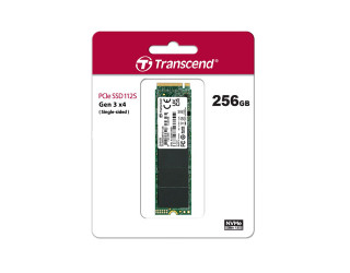 Transcend 256GB 112S M.2 2280 PCIe Gen3x4 NVMe DRAM-Less Internal SSD