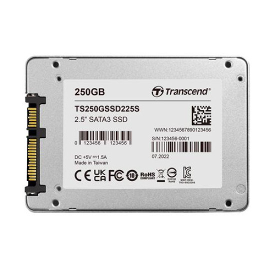 Transcend 250GB 225S SATA III 2.5 Inch Internal SSD