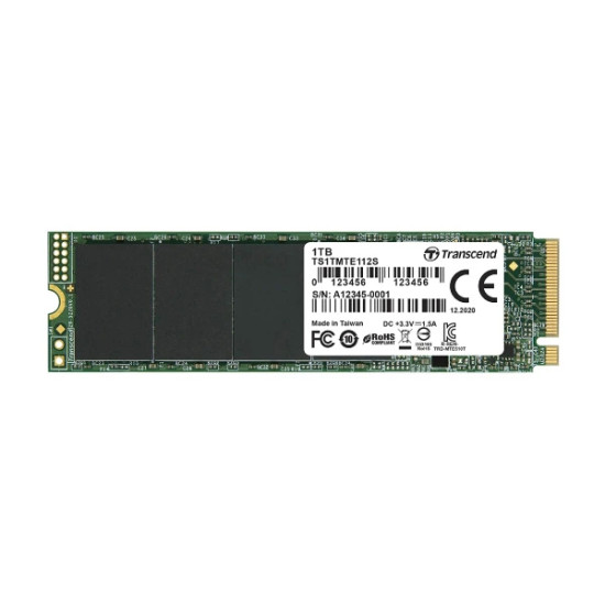 Transcend 112S 1TB NVMe PCIe Gen3 x4 M.2 SSD
