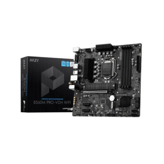 MSI B560M PRO-VDH WIFI Intel 10th and 11th Gen Micro ATX Motherboard
