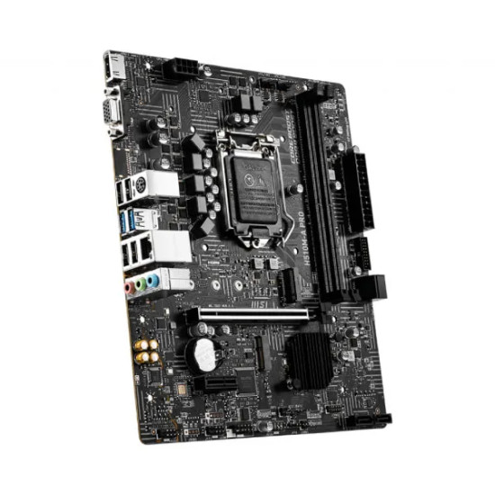 MSI H510M-A PRO Intel 10th Gen and 11th Gen Micro-ATX Motherboard