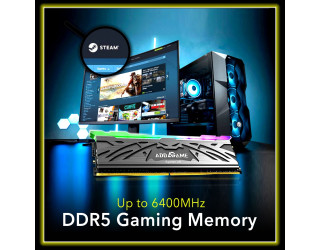 addlink AddGame Spider X5 RGB 32GB (2x16GB) DDR5 6000MHz CL38 Gaming RAM