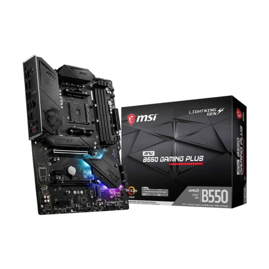 MSI MPG B550 GAMING PLUS MOTHERBOARD
